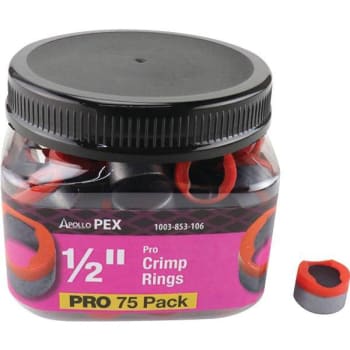 Image for Apollo 1/2 In Copper Pro Crimp Ring Package Of 75 from HD Supply