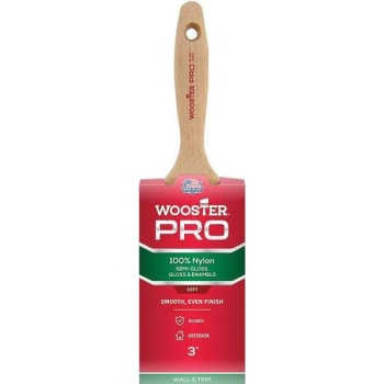 Image for Wooster 3 In Pro Nylon Flat Brush from HD Supply