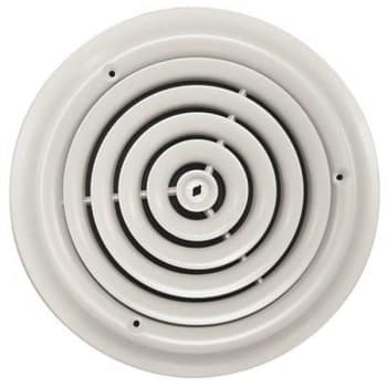 Image for Truaire 10 In White Round Ceiling Diffuser from HD Supply