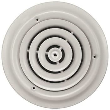 Image for Truaire 6 In White Round Ceiling Diffuser from HD Supply