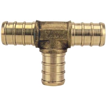Image for Apollo 1/2" Brass, Pex-B Barb Tee, Package Of 10 from HD Supply