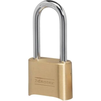 Image for Master Lock 2 In W Resettable Combination Padlock With 2-1/4 In Shackle In Brass from HD Supply