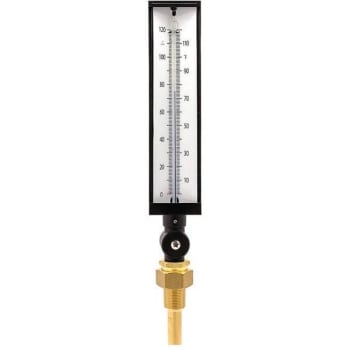 Image for 9 In Scale 0-120 Deg F Thermometer For Hvac Utility Accessory from HD Supply