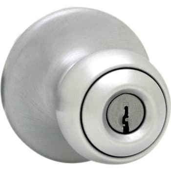 Image for Kwikset Polo Satin Chrome Entry Door Knob from HD Supply