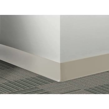 Image for 2.5 In X 4 Ft Pearl Vinyl Wall Cove Base Case Of 30 from HD Supply