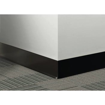 Image for Tarkett 2.5 In X 4 Ft Black Vinyl Wall Base Case Of 30 from HD Supply