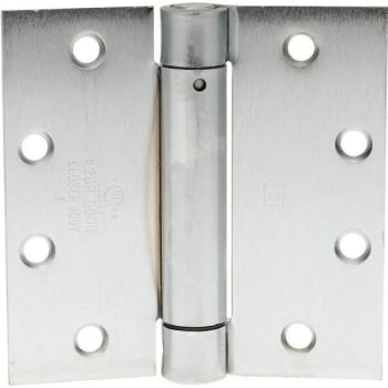 Image for Hager Spring Door Hinge, 4-1/2 In X 4-1/2 In, Chrome, Package Of 3 from HD Supply
