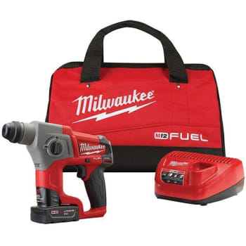 Image for Milwaukee M12 Fuel 12v Brushless Cordless 5/8 In Sds-Plus Rotary Hammer Kit from HD Supply