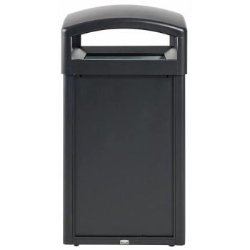 Image for Rubbermaid Commercial 51 Gal. Outdoor Trash Can Metal Frame (Black) from HD Supply