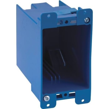 Image for Carlon 1-Gang 20 Cu Blue Pvc Old Work Electrical Switch And Outlet Box from HD Supply