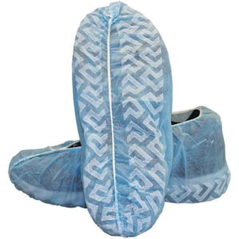 Image for The Safety Zone Xl Elastic Blue Polypropylene Disposable Shoe Cover Case Of 300 from HD Supply