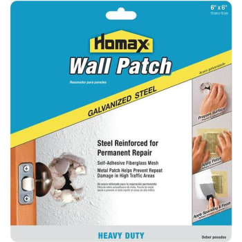 Image for Homax 6" X 6" Heavy-Duty Drywall Wall Patch from HD Supply