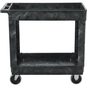 Image for Rubbermaid Commercial 34"x 16" 2-Shelf Heavy-Duty Utility Cart from HD Supply