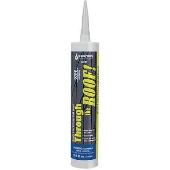 Image for Sashco Through The Roof 10.5 Oz Clear High Performance Roof Caulk from HD Supply