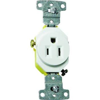 Image for Hubbell Wiring Receptacle 15a Self Ground Tamper Proof Weather Proof Ivory from HD Supply