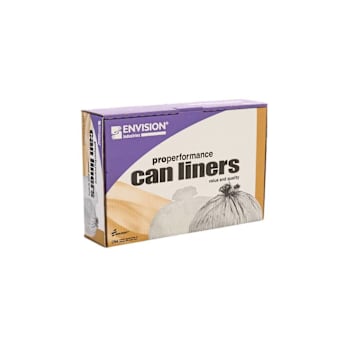 Image for Skilcraft Can Liner, Low Density, Coreless Roll, Gray, 40" X 46", Package Of 125 from HD Supply