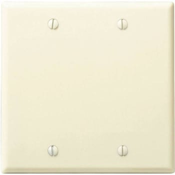 Image for Leviton 2-Gang Blank Wall Plate Ivory from HD Supply