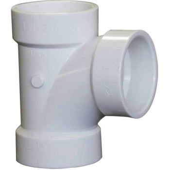 Image for Nibco 2" Pvc Dwv All-Hub Sanitary Tee Fitting from HD Supply