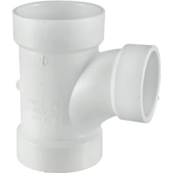 Image for Nibco 3" X 3" X 1-1/2" Pvc Dwv All-Hub Sanitary Reducing Tee from HD Supply