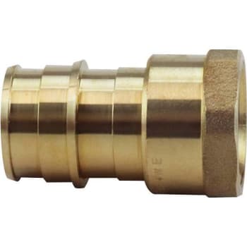Image for Apollo 3/4" Brass Pex-A Barb X 1/2" Fnpt Female Adapter from HD Supply