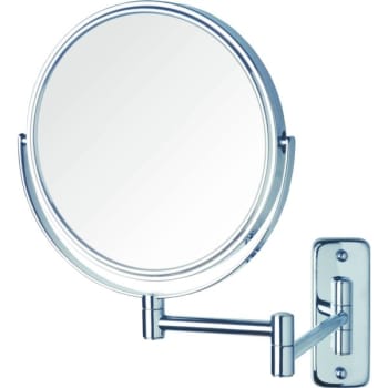 Image for Jerdon 8" Wall Mount Mirror Chrome from HD Supply