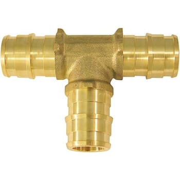 Image for Apollo 1/2" Brass Pex-A Barb Tee Fitting from HD Supply