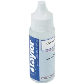Image for Taylor 3/4 Oz. Test Kit Rplcmnt Reagent Refill Bottles Cyanuric Acid Reagent from HD Supply