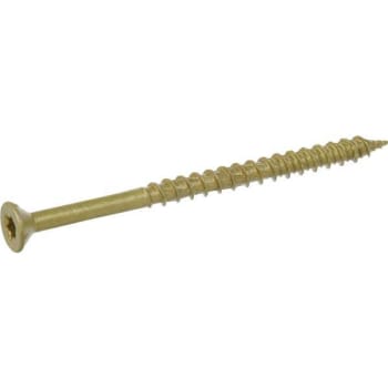 Image for #10 X 3 In Star Drive Flat Head Ext Screw, Bronze Package Of 30 from HD Supply