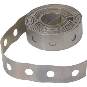 Image for Greenfield 3/4" X 10' 20-Gauge Galvanized Steel Hanger Strap from HD Supply