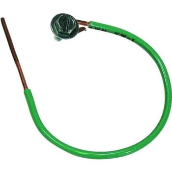Image for Thomas & Betts 12 Awg Solid Grounding Pigtail With Screw Green from HD Supply
