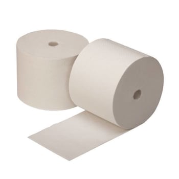 Coreless 2-Ply Toilet Tissue, 3.85" X 4.05", 1000 Sheets Per Roll, Case Of 36