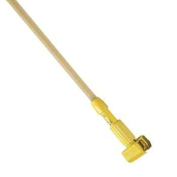Image for Rubbermaid Commercial Gripper 60" Clamp Style Wet Mop Handle (Yellow) from HD Supply