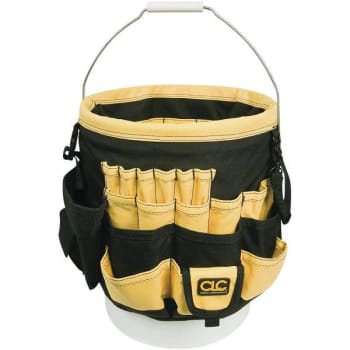 Image for Custom Leathercraft 12" Top-Of-The-Line Tool Bucket Organizer from HD Supply