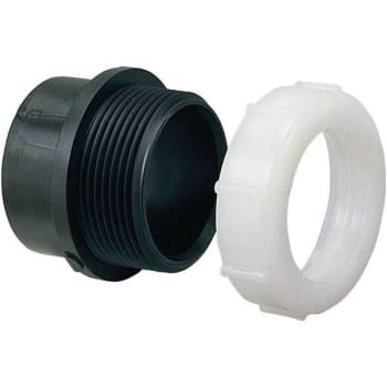 Image for Nibco 1-1/2" Abs Dwv Spigot X Slip-Joint Trap Adapter from HD Supply