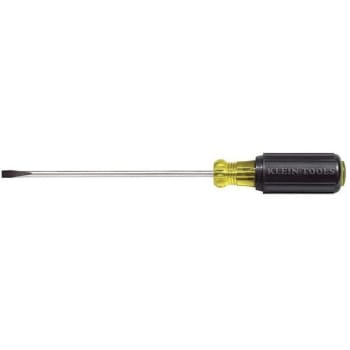 Image for Klein Tools 3/16 Cabinet-Tip Flat Hd Scrwdrvr W/6" Rnd Shank And Grip Handle from HD Supply