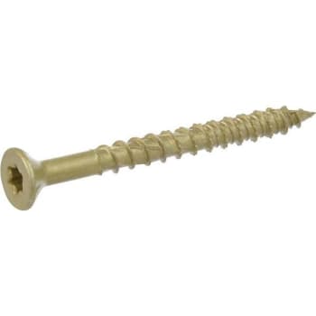 Image for 1/4" X 2-3/4" Star Drive Flat Hd Screw Exterior Bronze-Plated Package Of 127 from HD Supply