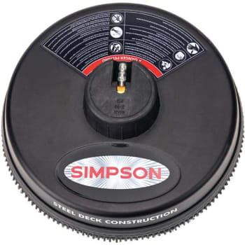 Image for Simpson Universal 15" Srfc Cleaner For Cold Pssure Washers Rated 2200-3700 Psi from HD Supply