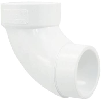Image for Nibco 3" Pvc Dwv 90-Degree Spigot X Hub Street Elbow from HD Supply