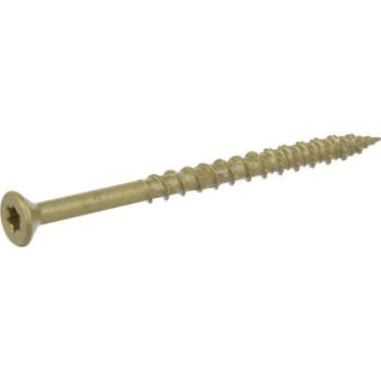 Image for #8 X 2-1/2" Star Drive Flat Hd Screw Exterior Bronze-Plated Package Of 164 from HD Supply