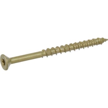 Image for #9 X 2-1/2" Star Drive Flat Hd Screw Exterior Bronze-Plated Package Of 86 from HD Supply