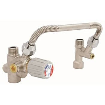 Image for Honeywell Direct Connect Wtr Htr Kit Including Vlv Tee And 8" Flex Connector from HD Supply