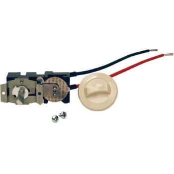 Image for Cadet Com-Pak Single Pole, Built-In Thermostat Kit, 22 Amps, Almond from HD Supply