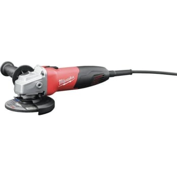 Image for Milwaukee 7 Amp Corded 4-1/2" Small Angle Grinder With Sliding Lock-On Switch from HD Supply