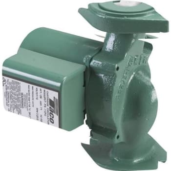 Image for Taco 00 Series 1/25 Hp Cast Iron Hydronic Circulator W/ Integral Flow Check from HD Supply