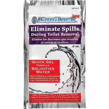Image for Oatey Liquilock 6 Oz Toilet Water Solidifier Gel from HD Supply