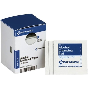 Image for Smartcompliance Alcohol Wipes Refill Package Of 20 from HD Supply