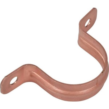 Image for Oatey 1" Copper 2-Hole Pipe Hanger Strap from HD Supply