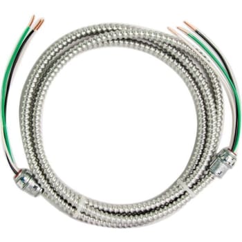 Image for Southwire 8' 12/2 Solid Cu Mc Armorlite Modular Assembly Quick Cable Whip from HD Supply