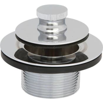 Image for Sayco Lift-And-Spin Stopper Assembly In Chrome from HD Supply