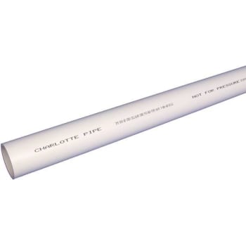 Image for Charlotte Pipe 2" X 10' Schedule 40 Pvc Foam Core Dwv Pipe from HD Supply